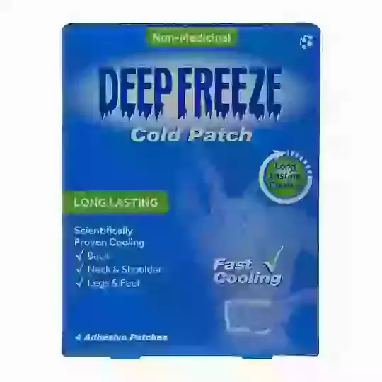 Deep Freeze Pain Relief Patch X 4